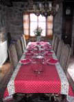 La table d'htes du Mas de Bonnaude en Lozre
