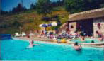 La piscine prive du Mas de Bonnaude en Lozre